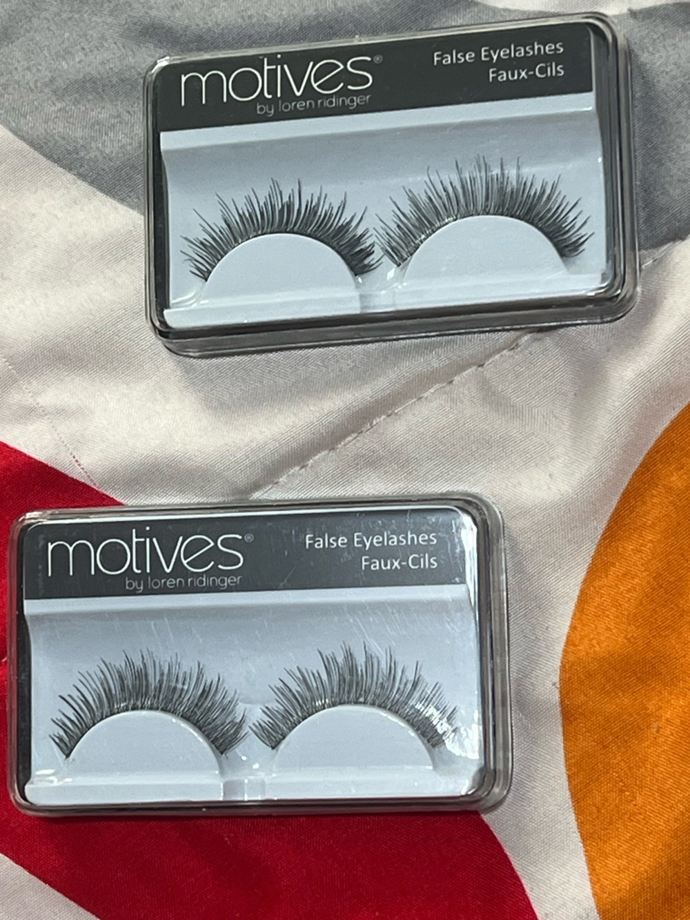 Motives False Eyelashes - Black Wispy Lashes 2 Pairs - #106